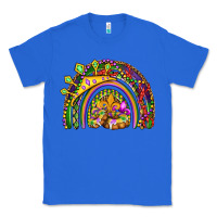 True Royal mardi gras rainbow Classic Tee - OliviaCreatesArt