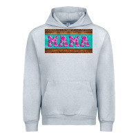 Heather Grey floral mama mother's day license plate Urban Hoodie - Jasminsmagicworld