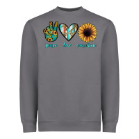 Storm peace love sunshine Heavyweight Sweatshirt - JahusDesignShop
