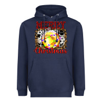 Navy ornament merry christmas Heavyweight Hoodie - RanaPortraitStore