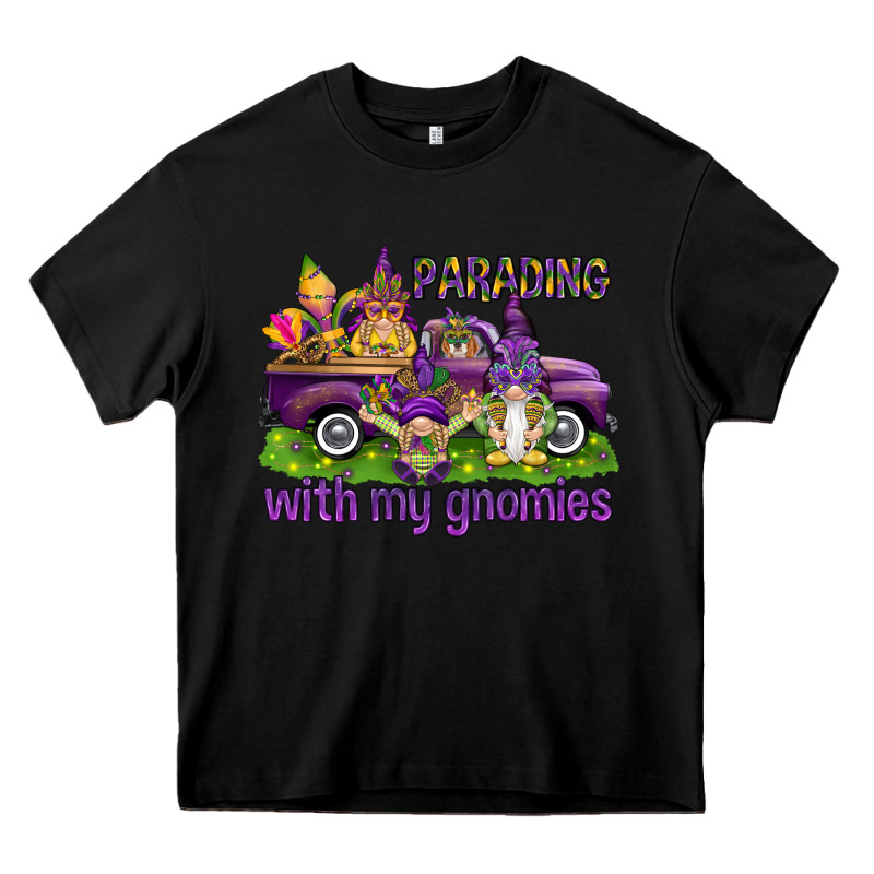 Parading With My Gnomies Heavy Core Tee by HowdyJamesFarm | Teevron