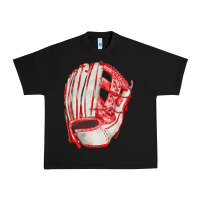 Black Catchers Mitt Fa Element Urban Heavy Tee - FaDigitalArtStudio
