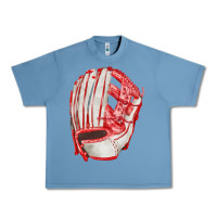 Pebble Blue Catchers Mitt Fa Element Urban Heavy Tee - FaDigitalArtStudio