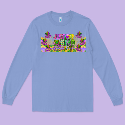 Just Bead Long Sleeve Tee Designed By Cowhidedigitalart