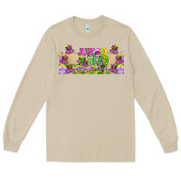 Mushroom Just Bead Long Sleeve Tee - CowhideDigitalArt