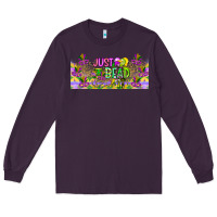 Plum Just Bead Long Sleeve Tee - CowhideDigitalArt