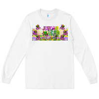 White Just Bead Long Sleeve Tee - CowhideDigitalArt