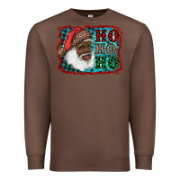 Chestnut african american santa ho ho ho Premium Sweatshirt - RanaPortraitStore