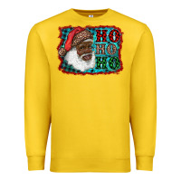 Lemon african american santa ho ho ho Premium Sweatshirt - RanaPortraitStore