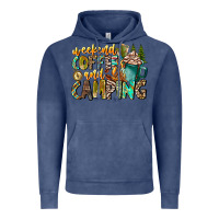Vintage Denim Weekends Coffee And Camping Vintage Hoodie - CowhideDigitalArt