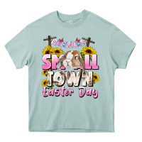 Arona Small town Easter Day Heavy Core Tee - CowGirlArtShop