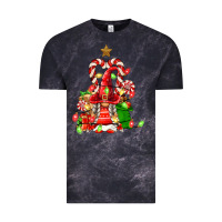 Cloud Black christmas  gnomes Vintage Tee - FaDigitalArtStudio