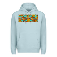 Blue Mist Thankful Pumpkin Premium Hoodie - Artiststas