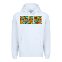 White Thankful Pumpkin Premium Hoodie - Artiststas