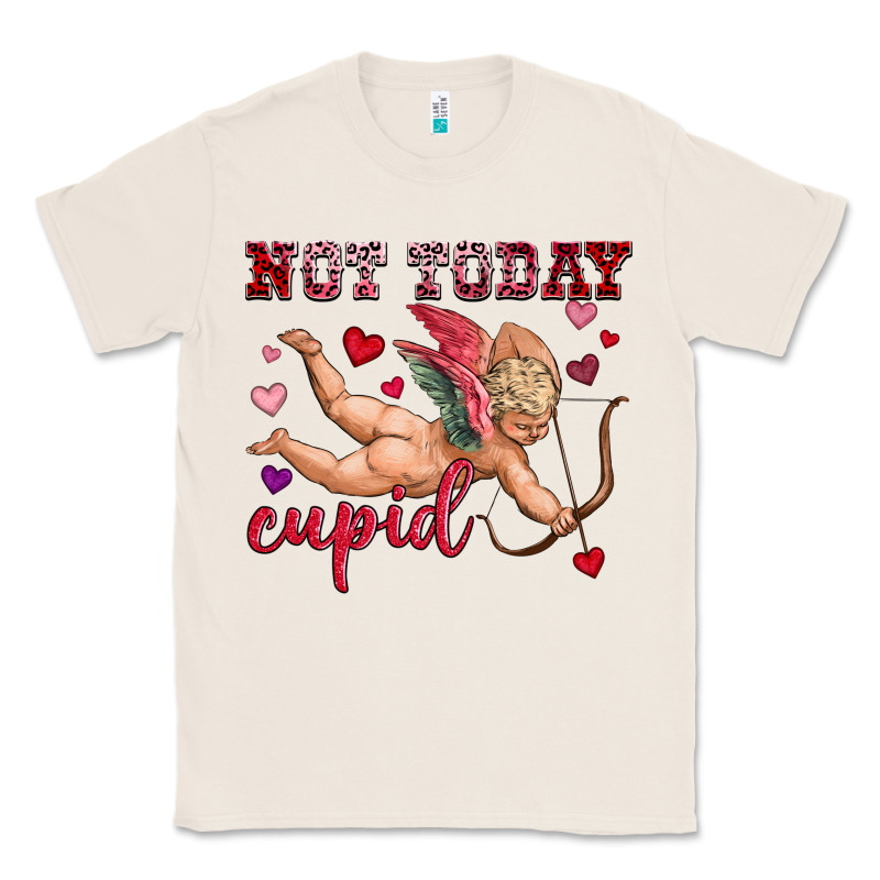 Not Today Cupid Classic Tee by OliviaCreatesArt | Teevron