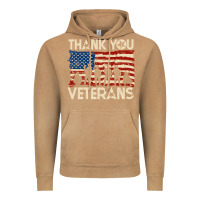 Vintage Camel Thank You Veterans American Flag Patriotic Vintage Hoodie - baoMotion