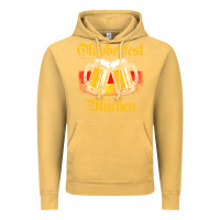 Vintage Mustard Oktoberfest Munich Vintage Hoodie - baoMotion