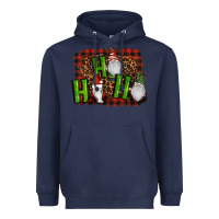 Navy ho ho ho gnomes christmas Heavyweight Hoodie - RanaPortraitStore
