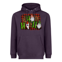 Plum ho ho ho gnomes christmas Heavyweight Hoodie - RanaPortraitStore