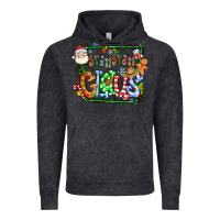 Vintage Black grangaran claus Vintage Hoodie - CowhideDigitalArt
