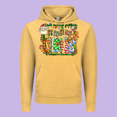 Grangaran Claus Vintage Hoodie Designed By Cowhidedigitalart