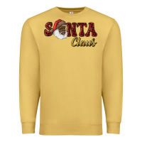 Antique Gold african american santa claus Premium Sweatshirt - RanaPortraitStore