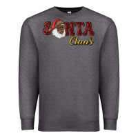 Charcoal Heather african american santa claus Premium Sweatshirt - RanaPortraitStore