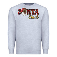 Heather Grey african american santa claus Premium Sweatshirt - RanaPortraitStore