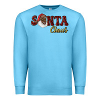 Ocean Blue african american santa claus Premium Sweatshirt - RanaPortraitStore