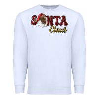 White african american santa claus Premium Sweatshirt - RanaPortraitStore