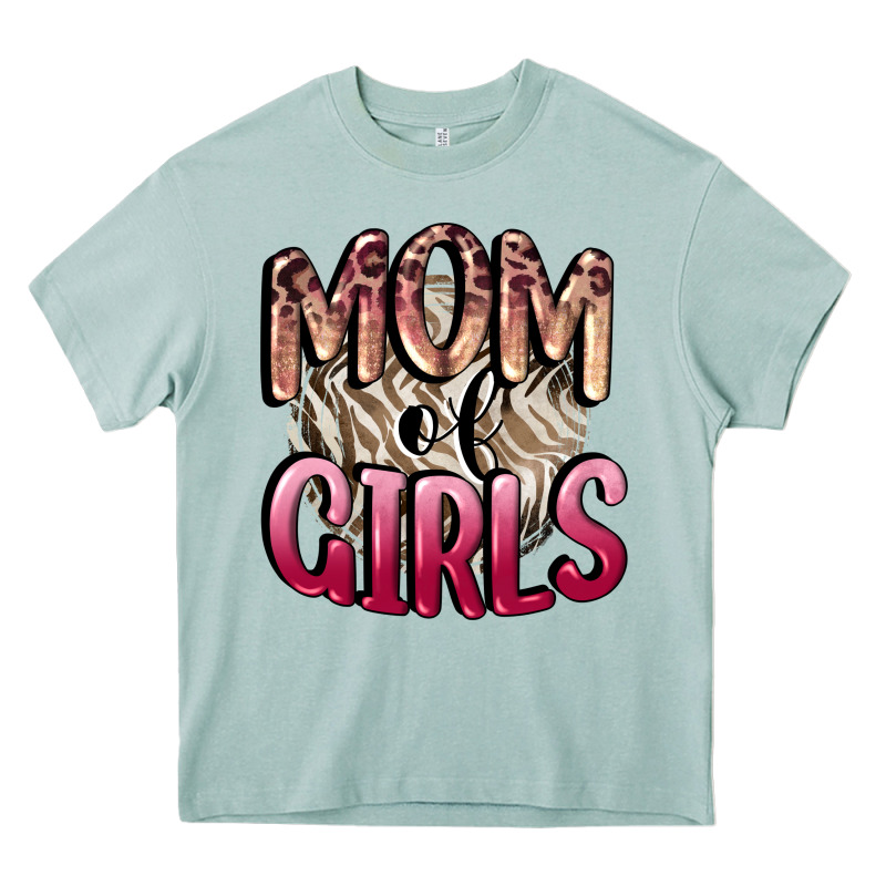 Mom Of Girls Mother's Day Heavy Core Tee by CowGirlArtShop | Teevron