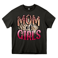 Asphalt Mom of Girls Mother's Day Heavy Core Tee - CowGirlArtShop