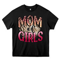 Black Mom of Girls Mother's Day Heavy Core Tee - CowGirlArtShop