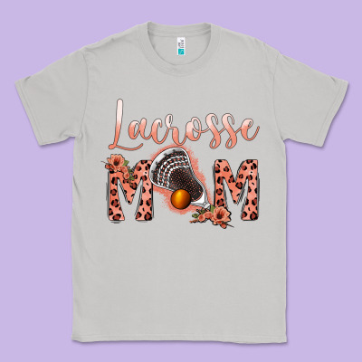 Pink Lacrose Mom Classic Tee Designed By Jasminsmagicworld