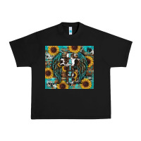 Black western faith sunflower's Urban Heavy Tee - RanaPortraitStore