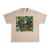 French Oak western faith sunflower's Urban Heavy Tee - RanaPortraitStore
