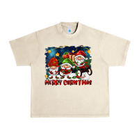 Sandshell merry christmas gnomies wagon Urban Heavy Tee - FaDigitalArtStudio