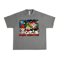 Tornado merry christmas gnomies wagon Urban Heavy Tee - FaDigitalArtStudio