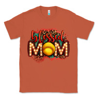 Copper blessed softball mom lightbulb letters Classic Tee - OliviaCreatesArt