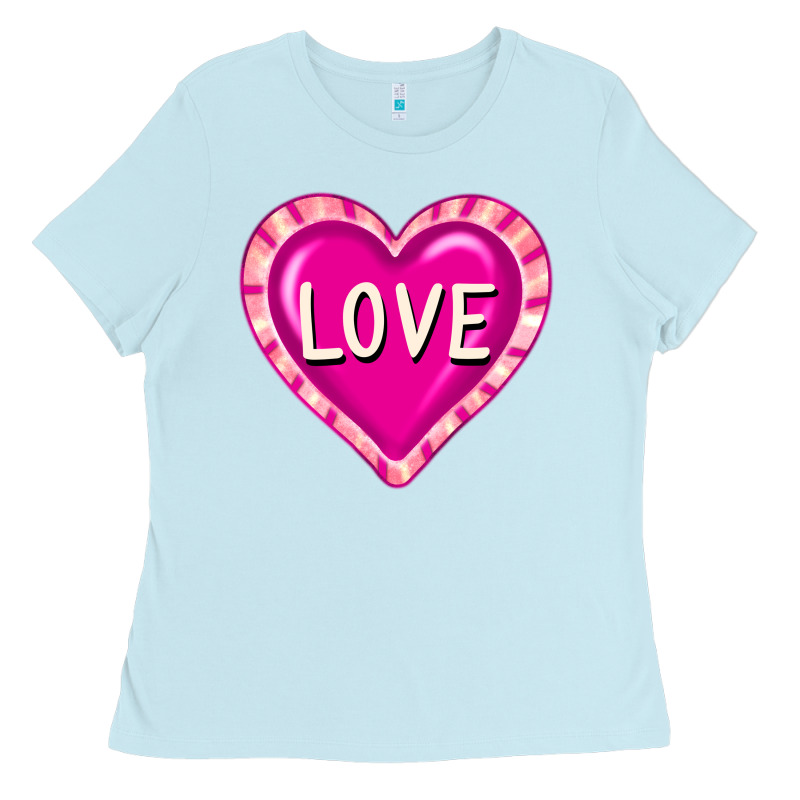 Valentine's Day Hearts Ladies Tee by FaDigitalArtStudio | Teevron