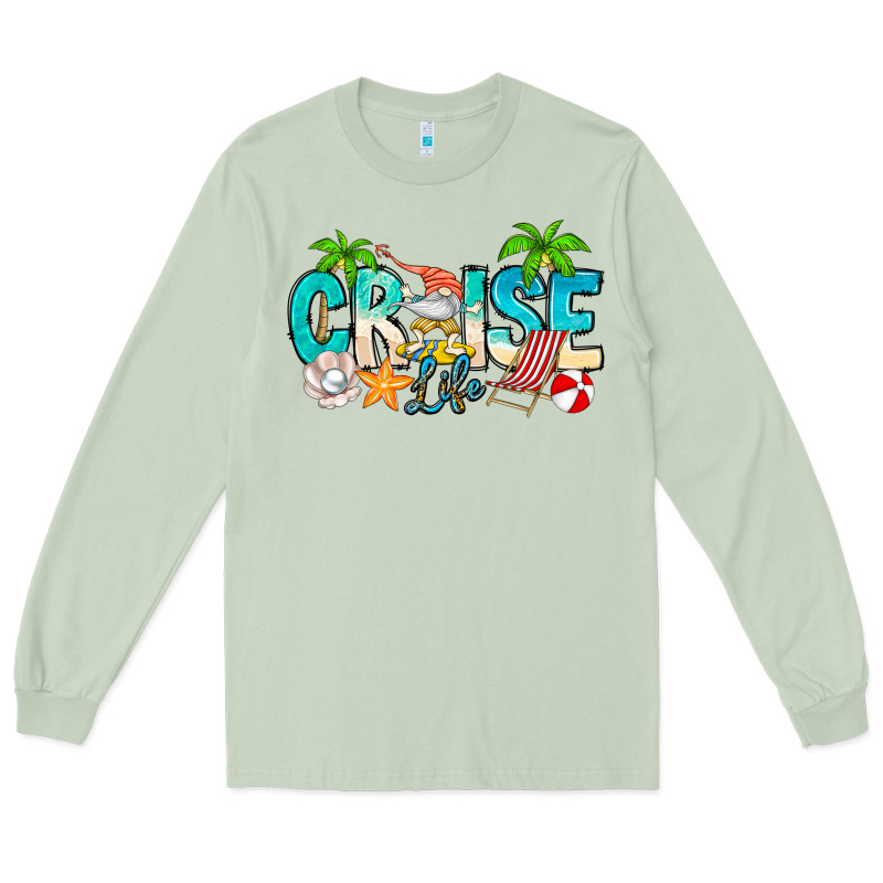 Cruise Life Long Sleeve Tee by CowhideDigitalArt | Teevron