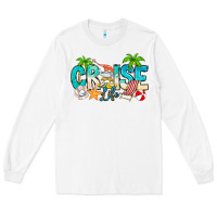 White Cruise Life Long Sleeve Tee - CowhideDigitalArt