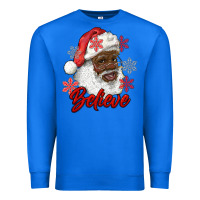 True Royal african american santa believe Premium Sweatshirt - RanaPortraitStore