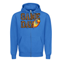True Royal game day lacrosse Zipper Hoodie - JahusDesignShop