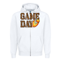 White game day lacrosse Zipper Hoodie - JahusDesignShop
