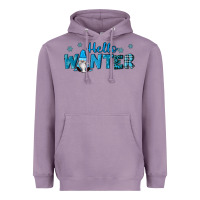 Lavender hello winter gnomes Heavyweight Hoodie - RanaPortraitStore