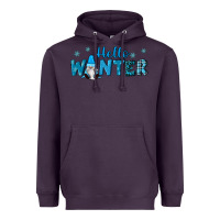 Plum hello winter gnomes Heavyweight Hoodie - RanaPortraitStore