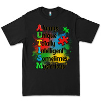 Black always unique autism Premium Tee - OliviaCreatesArt