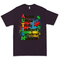 Plum always unique autism Premium Tee - OliviaCreatesArt