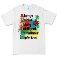 White always unique autism Premium Tee - OliviaCreatesArt